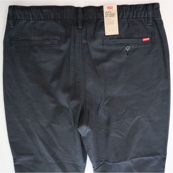 Levi's A10410003 Men's Sz Large Black XX Chino EZ Taper Stretch Pants $70 - Picture 9 of 11